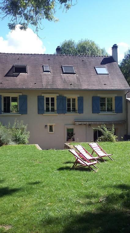 ช็องบร์ โอต วีลา เดอ เวียน-อ็อง-อาร์ที Bed & Breakfast Vienne-en-Arthies ภายนอก รูปภาพ